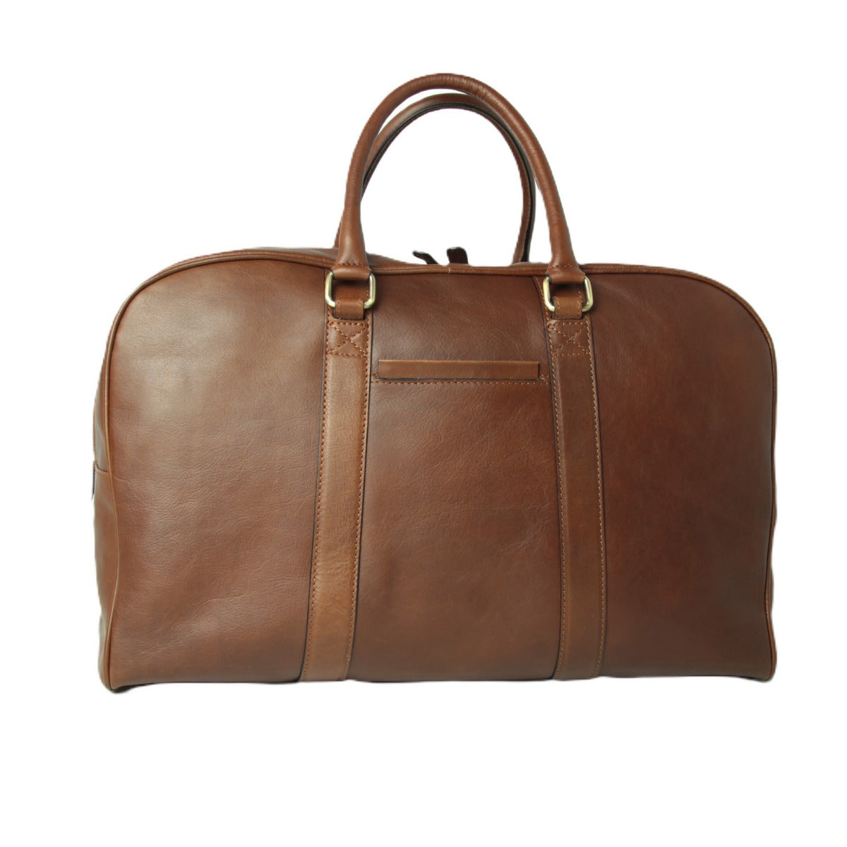 Soft Calfskin Leather Travel Bag – chestnut