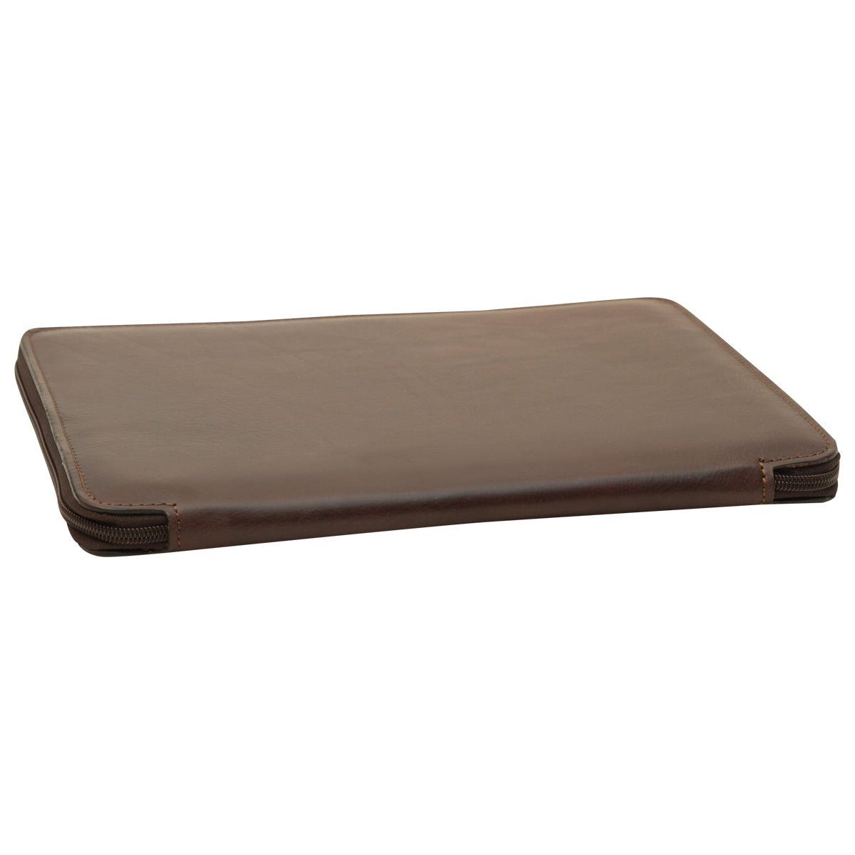 Cowhide leather portfolio - Dark Brown