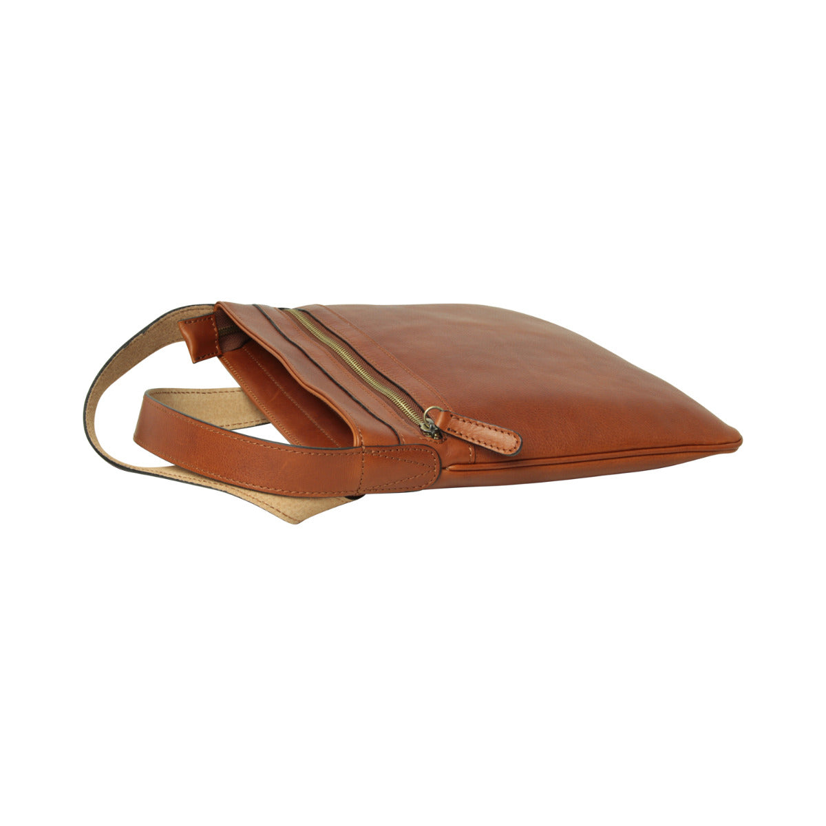 Leather Hip bag - teak