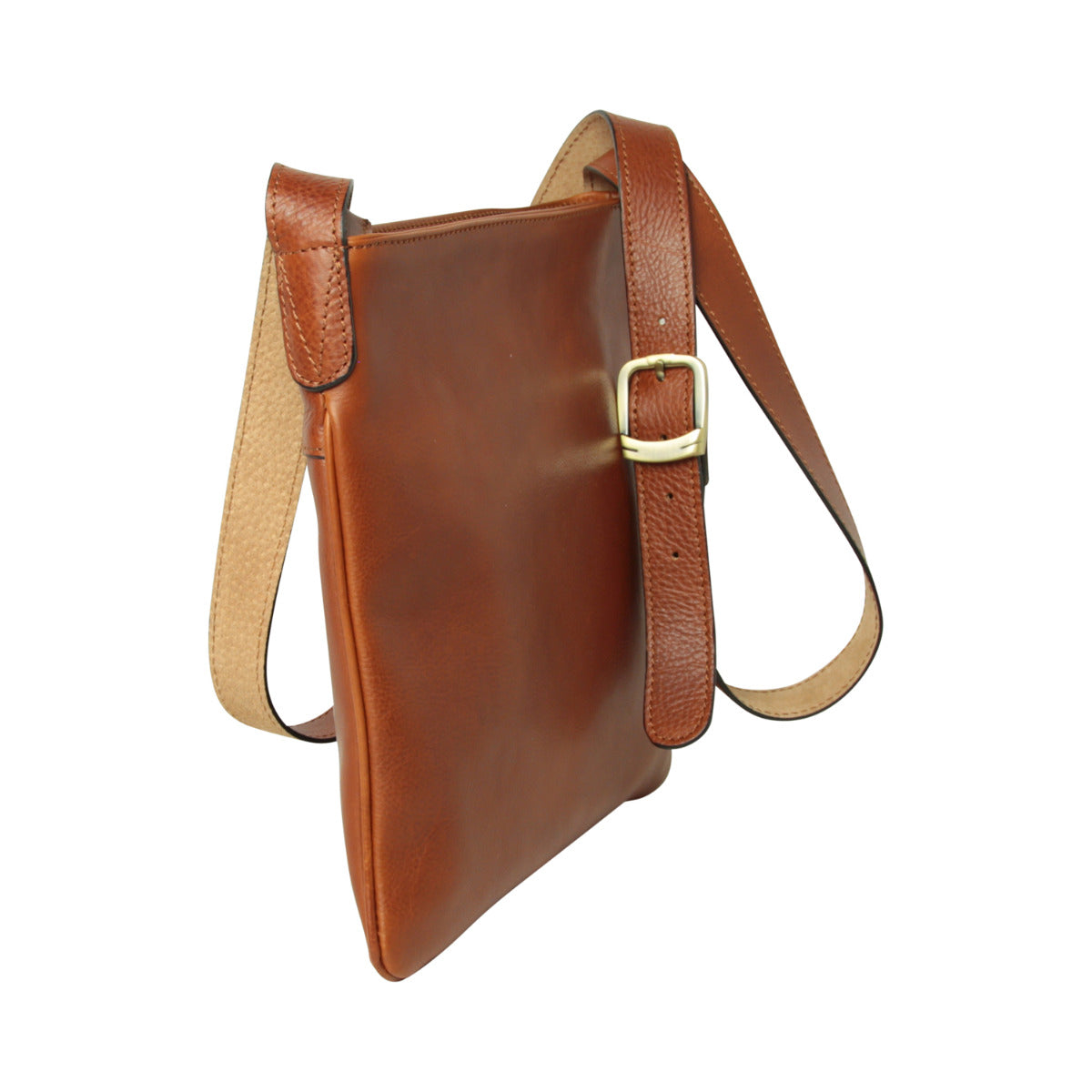 Leather Hip bag - teak