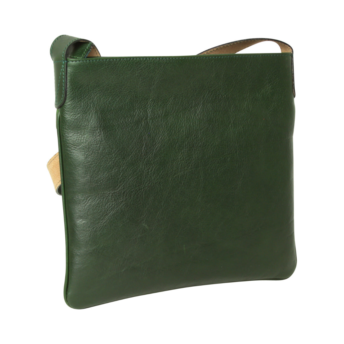 Leather Hip bag - green