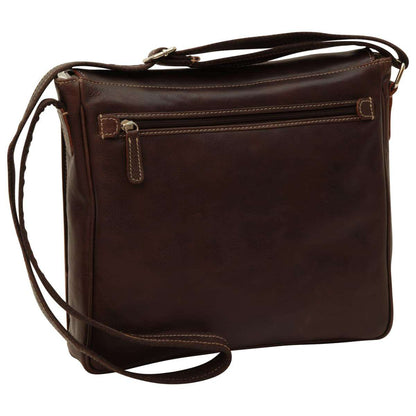Lightweight Messenger Bag - Dark Brown