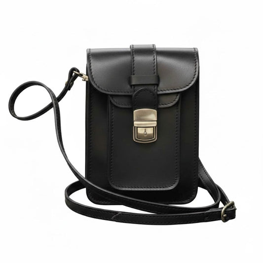 Leather Belt Piece -Black