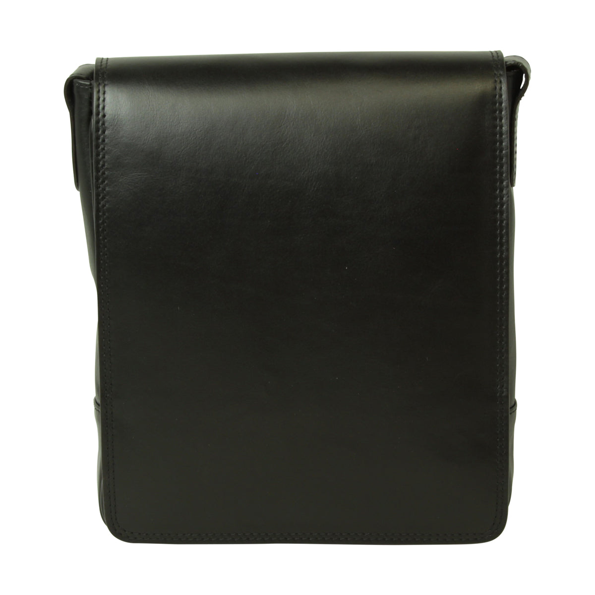 Leather Satchel Bag for I-Pad - Black