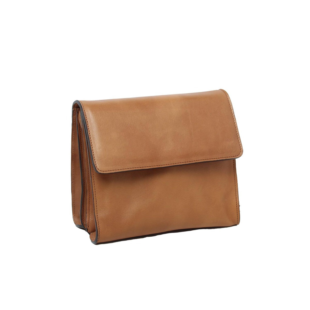 Calfskin shoulder bag-Colonial