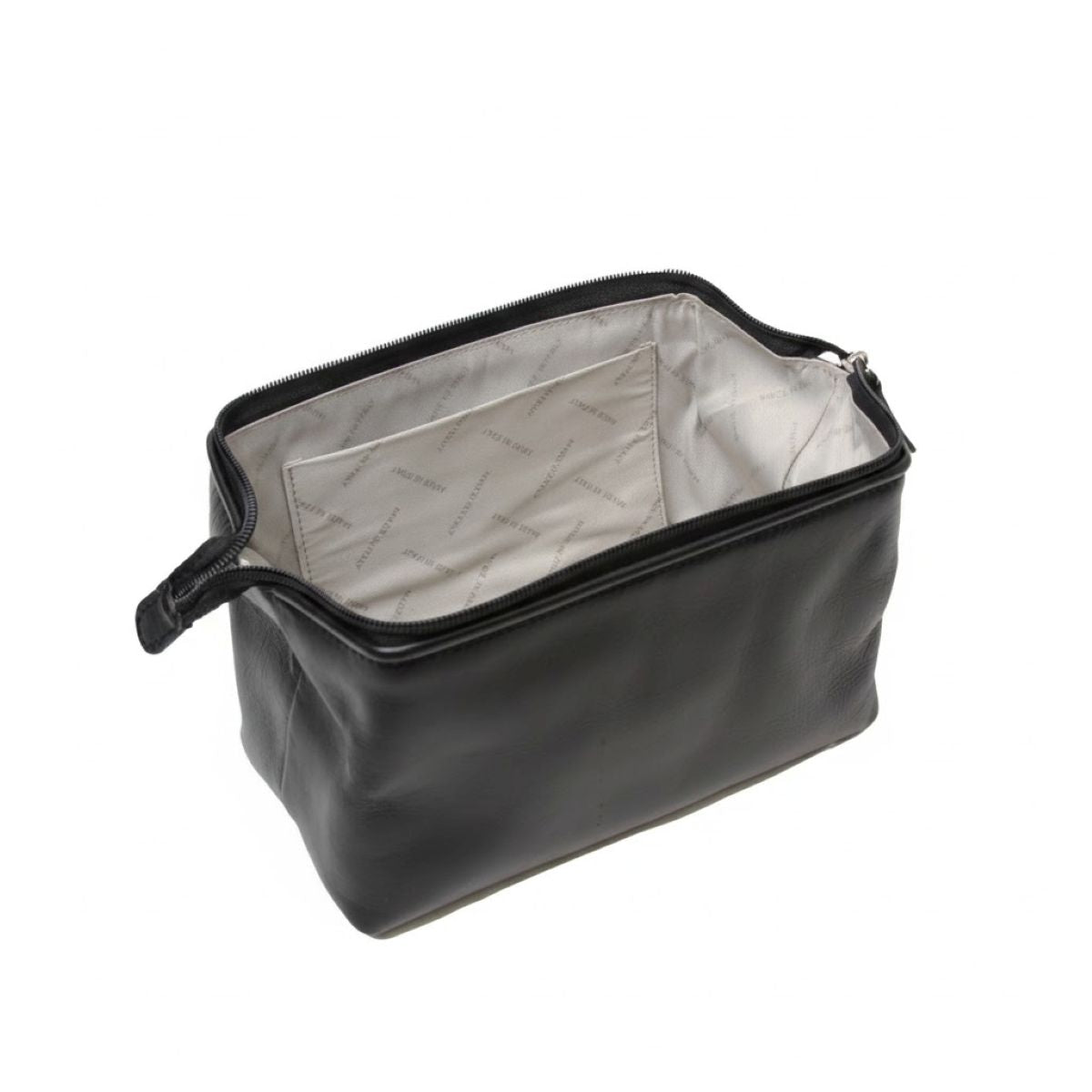 Cowhide beauty case - Black