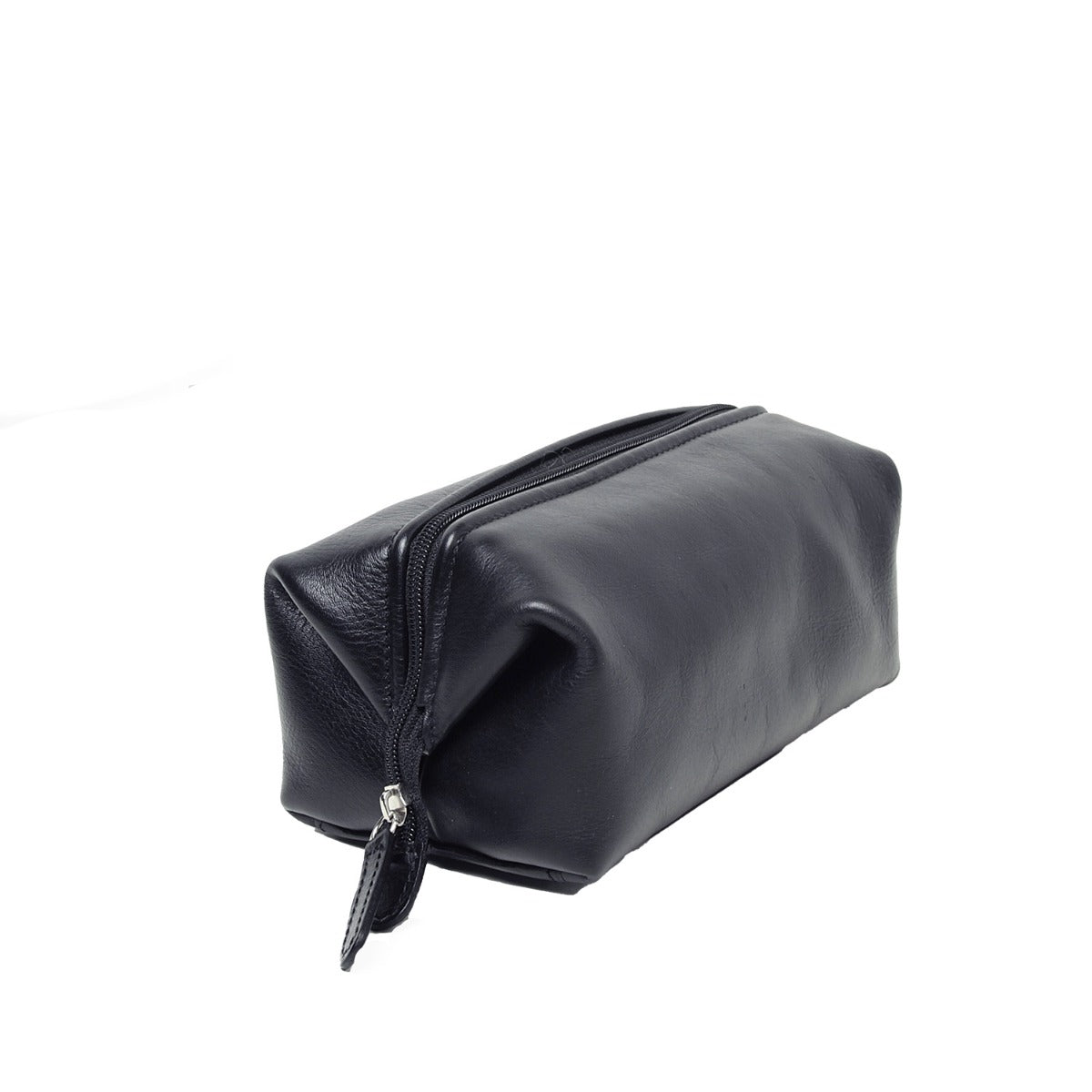 Cowhide beauty case - Black
