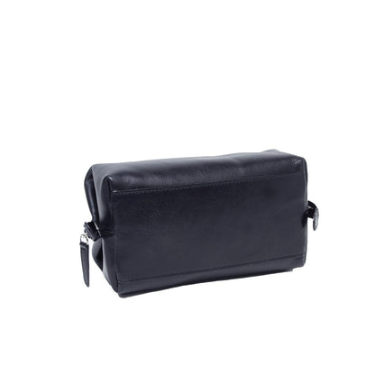 Cowhide beauty case - Black