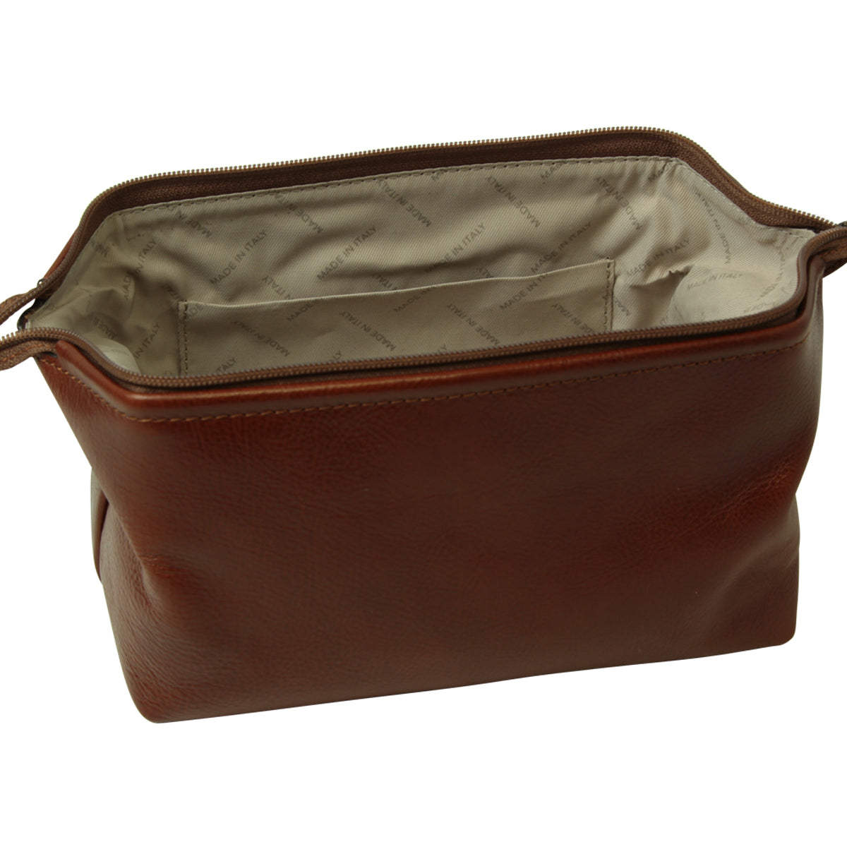 Cowhide beauty case - Brown