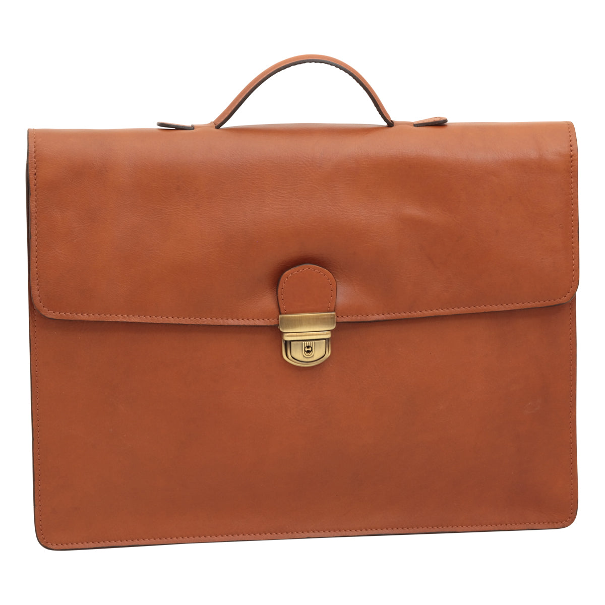 Business leather briefcase colonial