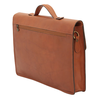 Business leather briefcase colonial