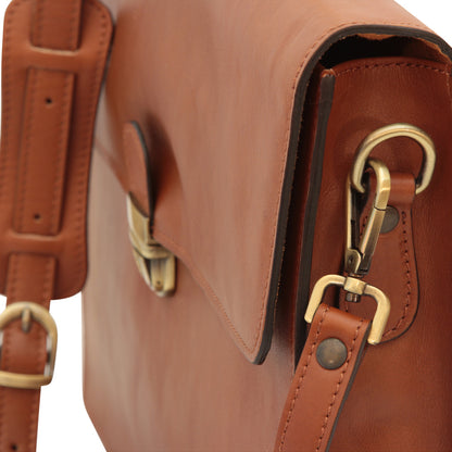 Business leather briefcase colonial