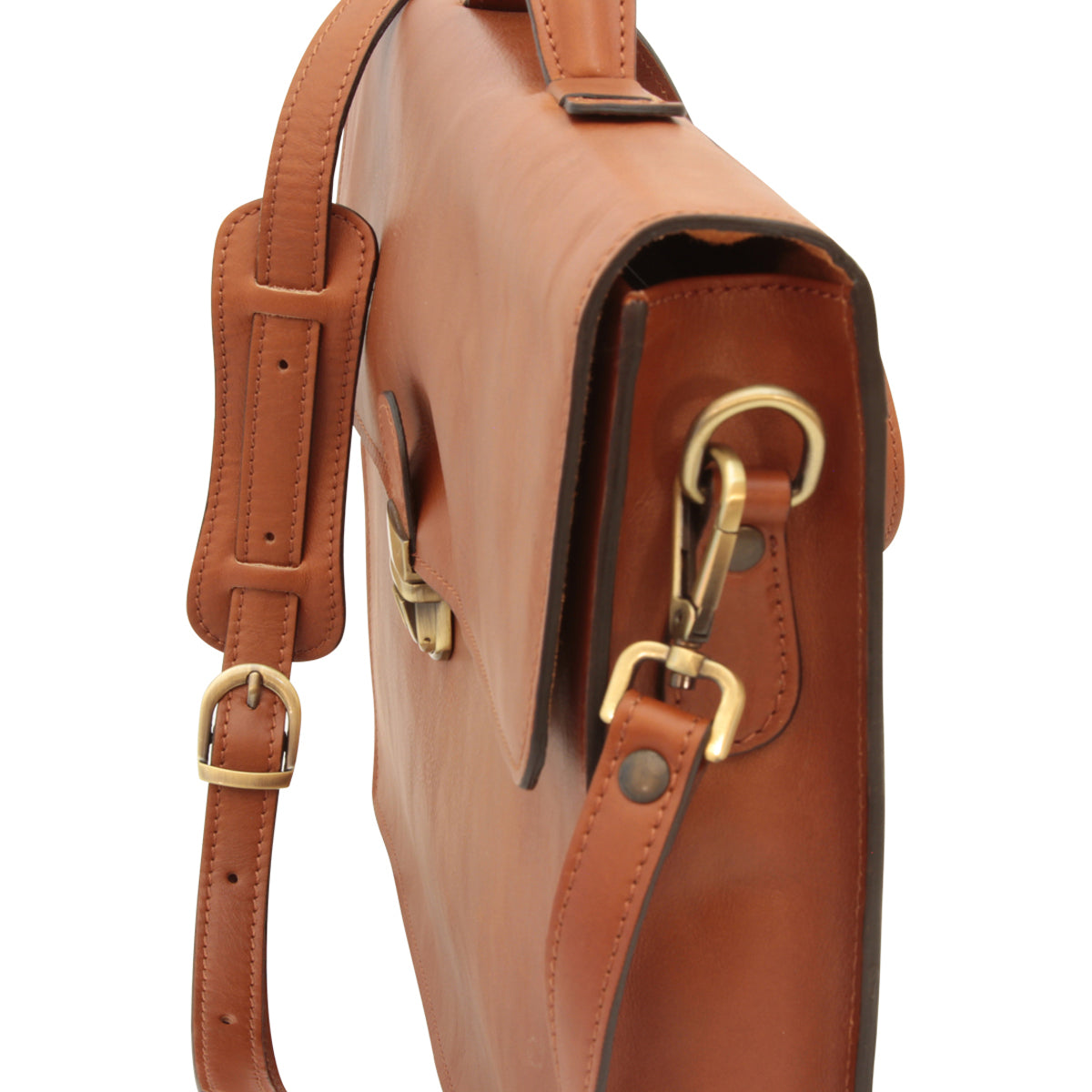 Business leather briefcase colonial