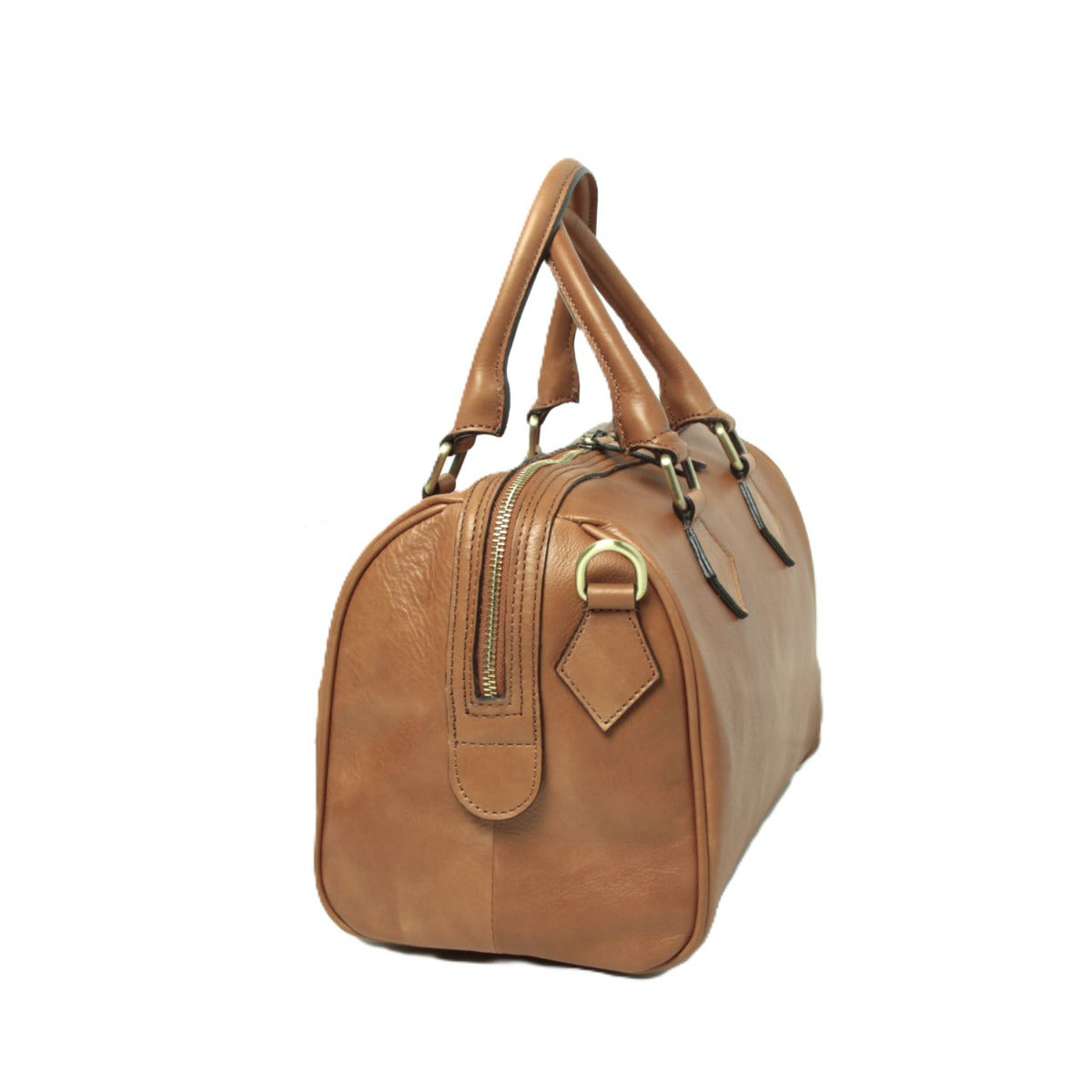 Double handled shoulder bag - colonial