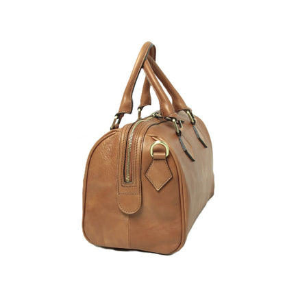 Double handled shoulder bag - colonial
