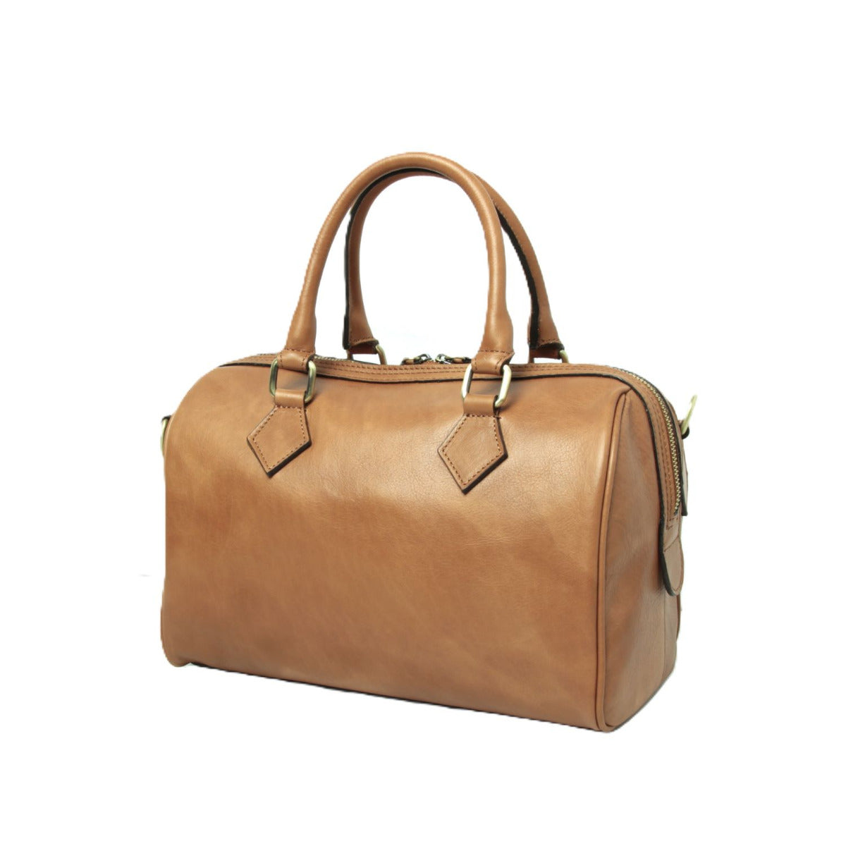 Double handled shoulder bag - colonial