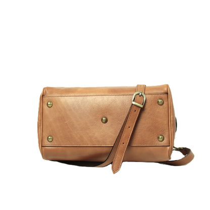 Double handled shoulder bag - colonial