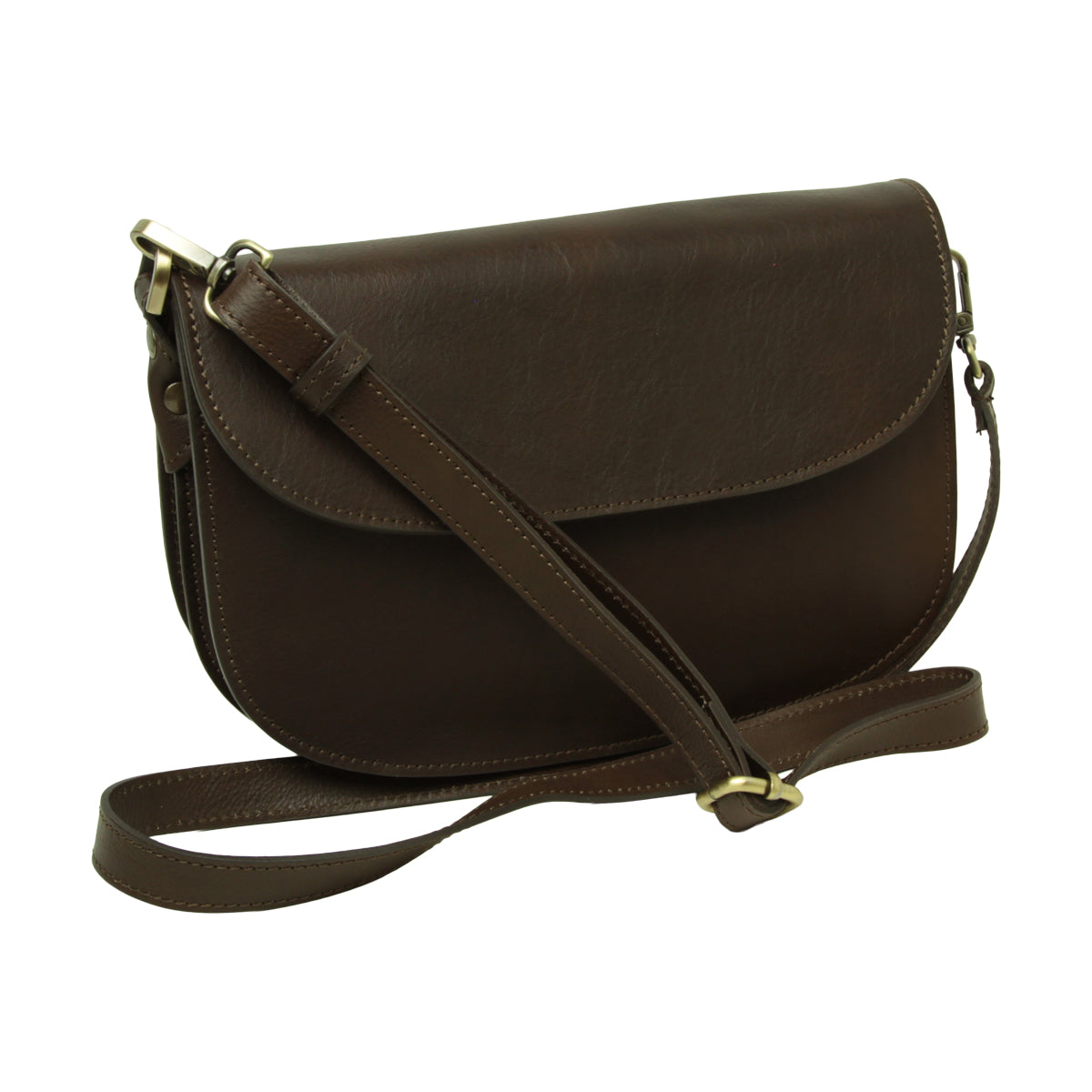 Two-sided Shoulder Bag In Full-grain Calfskin