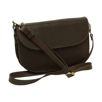 Two-sided Shoulder Bag In Full-grain Calfskin
