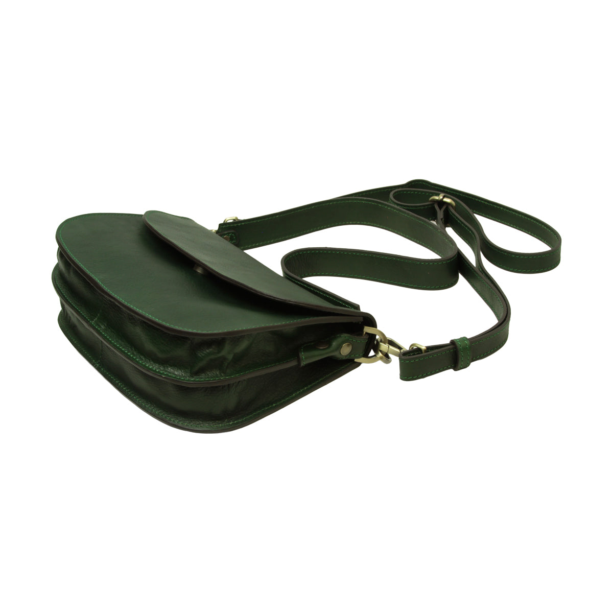 Two-sided Shoulder Bag In Full-grain Calfskin