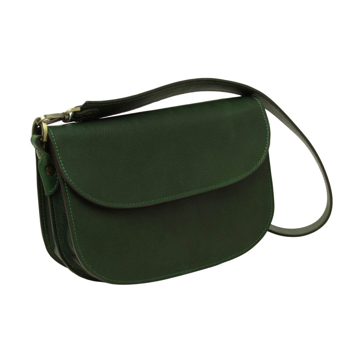 Two-sided Shoulder Bag In Full-grain Calfskin