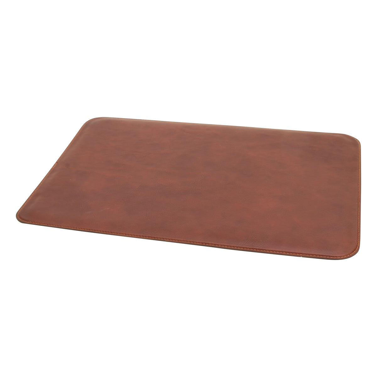 Leather desk pad - Brown