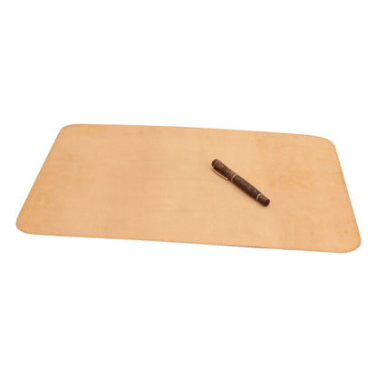 Leather desk pad - Brown