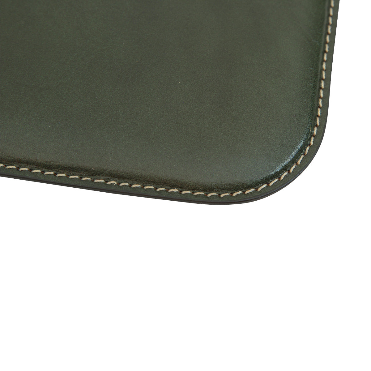 Leather Desk pad - green