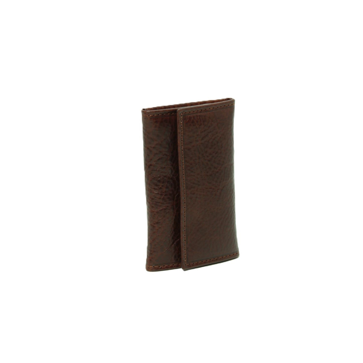 Full grain leather key ring  8 hooks - brown