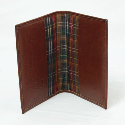 Full grain leather medium diary - brown
