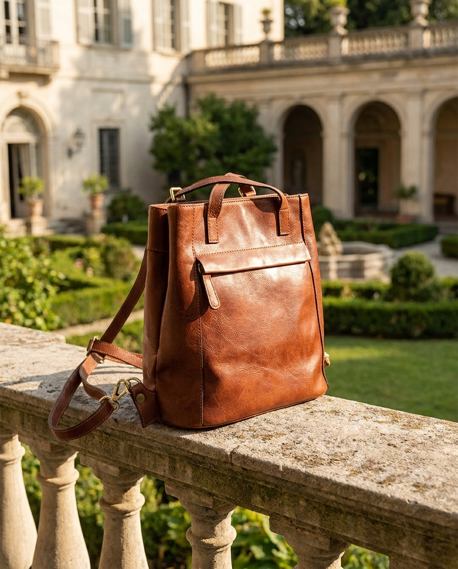 Leather Backpack Shoulder