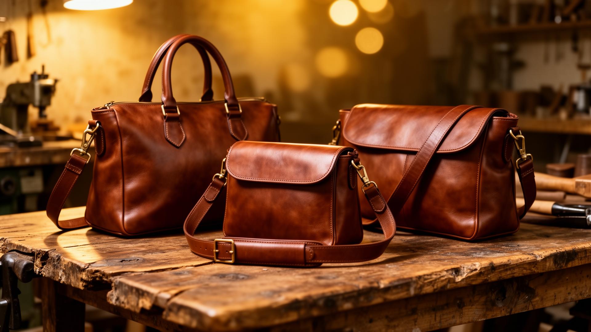 Pellavio premium handcrafted leather bags